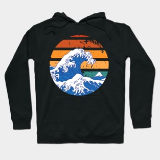 Kanagawa wave Hoodie